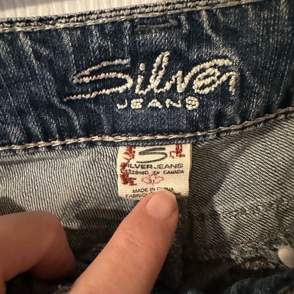 Silver Jeans Bootcut Light Wash Womens Jeans 31x32 - Picture 5 of 9
